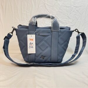 Lug Brand New! Lug Dory Medium Matte Luxe Blue Moon 🌙 Ice Pop Crossbody Bag